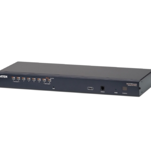 KH1508A Aten KVM SWITCH, 8-PORT, MULTI-INTERFACE, (DISPLAYPORT, HDMI, DVI, VGA), CAT 5, OPERATORS CAN TAKE CONTROL OF UP TO 8 COMPUTERS