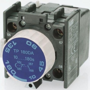 1SBN020300R1000 ABB - TP40DA TP Series Contactor Timer, Range 0.1 - 40s, NO/NC Contacts