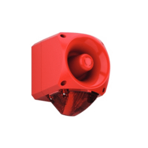 18-980558 Klaxon Signal: light-acoustic; 230VAC; Siren, flashing light