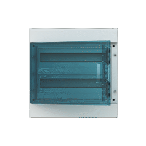 1SLM006503A1215 ABB 1SLM006500S1215 Consumer unit , Surface mounting, 36 modules, 2 row(s), IP65, Door: Single, Plastic, Transparent, Dimensions: 435 mm x 430 mm x 155 mm