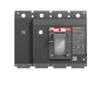 1SDA100552R1 ABB - XT5N 400 BREAKING PART 4p F F BREAKING PART TMAX XT5N 400 FIXED FOUR-POLE WITH FRONT TERMINALS