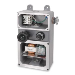 GSUL2SS ABB Safe Ground Indicator with Indicator Lights, 120V, Entrance at the Y Position.