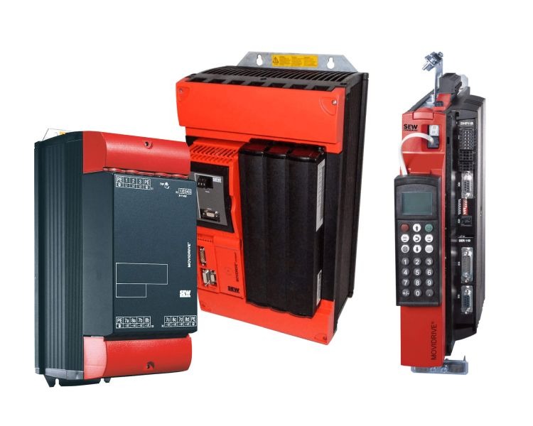 MCV41A0450-503-4-00 SEW Eurodrive Variable speed drive (with PROFIBUS DP): 400 / 500V, 50 / 60Hz, input, 80.1A. Output: 62.3kVA, 89A, 45kW