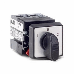 1SCA126494R1001 ABB - OC25G02PNBN00NU1 Rotary Switch, 3 Position, 1 Pole, 60 °, 25 A, 400 V, OC25