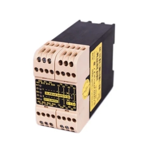 JSBR3-24VDC ABB SAFETY RELAY, CONTROL VOLTAGE 24VDC, 3 NORMALLY OPEN, 1 NORMALLY CLOSED, DIN RAIL MOUNT