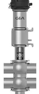 WK/ECO-DN50/DN50-EZ-ECB-V0-15N/52+TM15P2BAM/66 GEA AEG HYGIENIC VALVE SYSTEM. INCLUDING CONTROL & FEEDBACK SYSTEM, ACTUATOR, 0 VALVE DISC AND VALVE HOUSING. AIR BAR 6-8. PS BAR 5