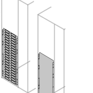 PTVS1001 ABB Abb PTVS1001 - Front pretrancated lateral vertical segregation MI H=1000mm