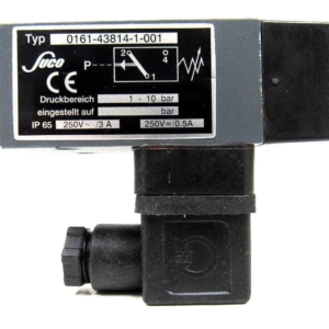 0162-43814-1-001 Suco Pressure switch, pressure range: 1 bar-10 bar, ip65