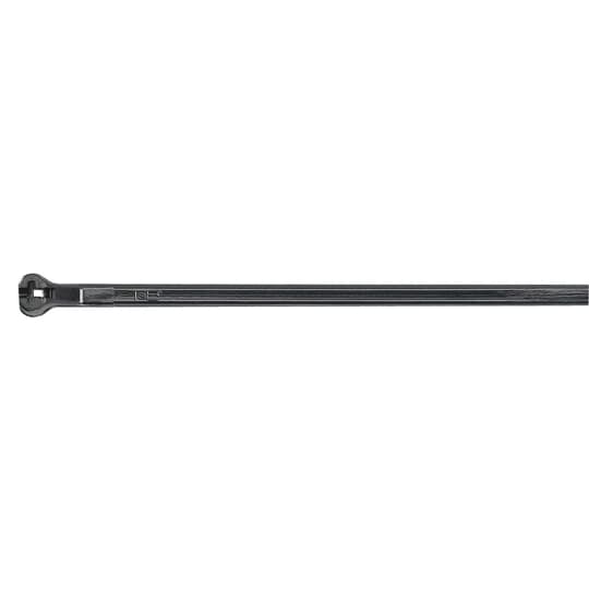 TY529MX Thomas & Betts - ABB Cable Tie, Black Polyamide (Nylon 6.6) for Temperatures up to 85 Degrees Celsius (185 F), Weather and Ultraviolet Resistant for Indoor and Outdoor Applications , Length of 762mm (30. Inches), Width of 6.86mm (0.27 Inches). 50 pcs per pack