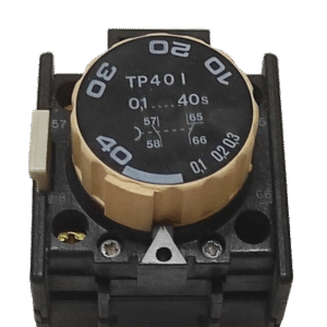 TP40I ABB TIMER RELAY BLOCK, 10 AMP, 0.1/40 SEC, 600 VAC