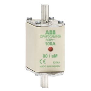 1SCA022697R2930 ABB - OFAF00AM100 Fuse with tabs, ABB, 100A, fuse 79 x 30 x 60mm, CE standard 500V