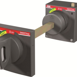 1SDA066483R1 ABB - RHE_B XT1-XT3 F/P BASE R.DIST.ADJ.ROT.HA MECHANISM FOR THRU-DOOR OPERATION, FOR USE WITH XT1 & XT3 BREAKER, DOES NOT INCLUDE SHAFT OR HANDLE, 3.05 IN X 2.75 IN X 2.85 IN