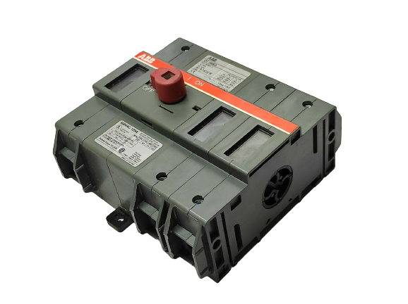 1SCA022257R5950 ABB - OT160E3 DISCONNECT SWITCH, 3 POLE, 80-160 AMP, 600 V, 50/60 HZ, HANDLES AND SHAFTS OR CABLES TO BE PURCHASED SEPARATELY