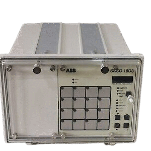 RS 811 163-AA ABB REV.R DIGITAL ANNUNCIATOR UNIT-SLIGHTLY SCRATCHED ON THE UNIT