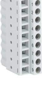 1TNE968901R3104 ABB - TA564-11 Terminal block. Screw front, Cable front. 11-pole. TA564-11