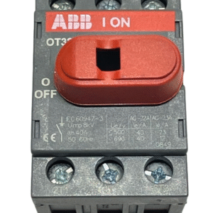 OT32E3 ABB DISCONNECT SWITCH, 40AMP, 3POLE, 600VAC