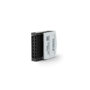 TER810 ABB One terminator must be installed on each end of the HN800 or CW800 bus. Same function as TER800 terminator, with plastic cover