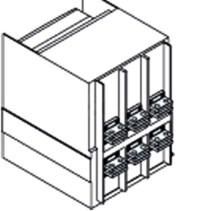 1SDA073950R1 ABB - Kit HR/VR E1.2-XT7-XT7M W FP 4pcs Kit HR/VR E1.2-XT7-XT7M W FP 4pcs