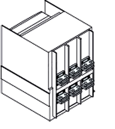 1SDA073950R1 ABB - Kit HR/VR E1.2-XT7-XT7M W FP 4pcs Kit HR/VR E1.2-XT7-XT7M W FP 4pcs