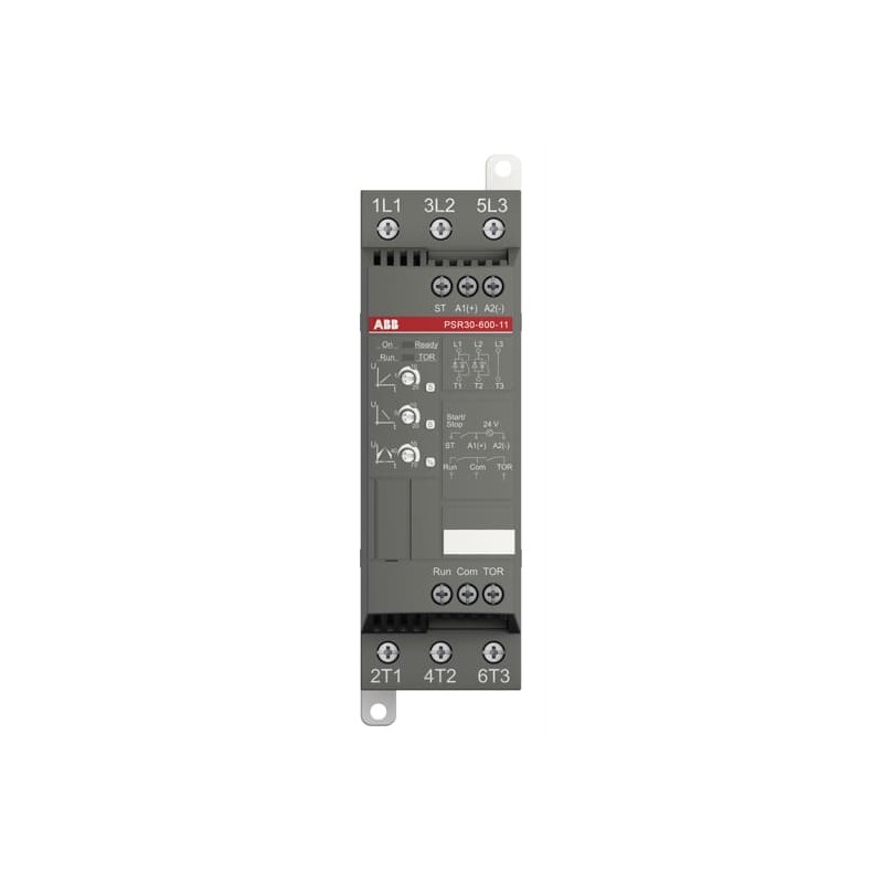 1SFA896109R1100 ABB - PSR30-600-11 Softstarter PSR30-600-11 for max 600V main voltage and 24V AC/DC control supply voltage