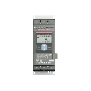 PSE25-600-70 ABB Softstarter PSE25-600-70 for max 600V main voltage and 100 - 250V 50/60Hz control supply voltage.