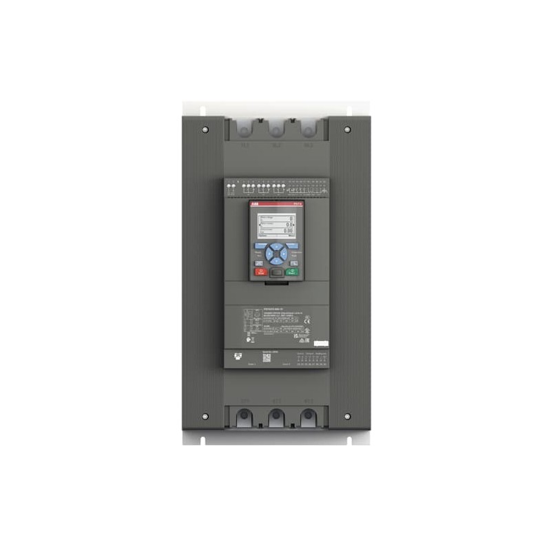 PSTX370-600-70 ABB Softstarter PSTX370-600-70 for max 600V main voltage and 100 - 250V 50/60Hz control supply voltage.