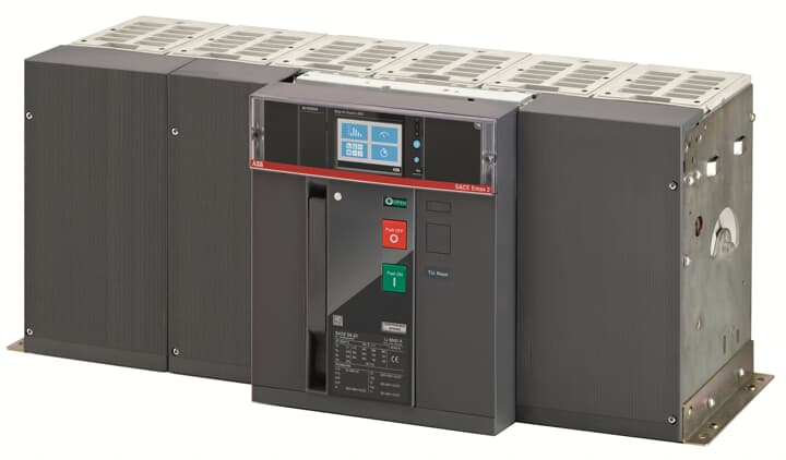 1SDA071268R1 ABB - E6.2H 5000 Ekip Hi-Touch LSI 3p F HR CIRCUIT BREAKER SACE EMAX2 E6.2H 5000 FIXED THREE-POLE WITH TERMINALS REAR HORIZONTAL AND SOLID-STATE RELEASE IN AC EKIP/HI-TOUCH-LSI R 5000 FITTED WITH: 4 AUXILIARY CONTACT AND C.BREAKER IN POSITION OPEN-CLOSED