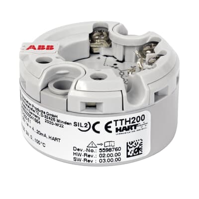 TTH200.Y0.H.BS-.EM..GHE....Z2.C07.M5 ABB Head-mount temperature transmitter, TTH200