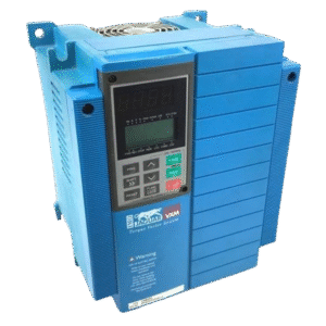 VXM550 IMO INVERTER DRIVE, INPUT: 3 PH 380-480 V AC 21.5 A, OUTPUT: 3 PH 380-460 V 0.1-400 HZ 5.5 KW 13 A, VARIABLE TORQUE: 7.5KW 16.5A