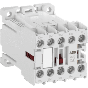 1SAH100006R9900 ABB - MCRC040ATD MCRC040ATD Mini Contactor Relay 4NO 24VDC