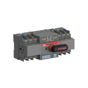1SCA151422R1001 ABB - OTM63F2C21D230C Automatic transfer switch, motor operated, open transition type 1-0-2. Self-supplied unit with adjustable operating parameters.