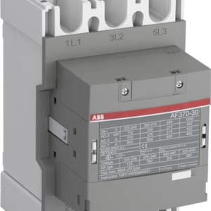 1SFL607002R1300 ABB - AF370-30-00-13 AF370-30-00-13 Contactor. The AF370-30-00-13 is a 3 pole - 1000 V IEC or 600 V UL contactor with Main Circuit Bars, controlling motors up to 200 kW / 400 V AC (AC-3) or 300 hp / 480 V UL and switching power circuits up to 600 A (AC-1) or 520 A UL general use.