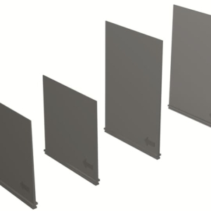 1SDA054970R1 ABB - PB100 T4-5-T7-X1-A3 3p PART.DIV.PHA.LOW KIT PARTITIONS DIV. PHASE LOW FOR THREE-POLE H=100 MM 4pcs T4-T5-T7-T7M-X1-A3