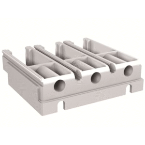 1SDA066305R1 ABB - ADP MONT. FIXED TERM. x PF XT1 3p ADAPTER FOR FIXED TERMINAL MOUNTING FOR FIXED PART THREE-POLE XT1