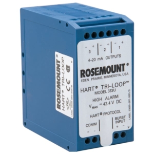 333U Rosemount Rosemount 333 HART Tri-Loop Signal Converter