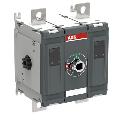 1SCA158178R1001 ABB - OTDC315FV11 Fully optimized two-pole DC switch-disconnector for 1500V utility-scale photovoltaic power plants covering 315-630A current range