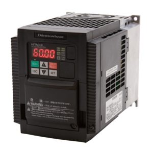 WJ200-015SF Hitachi AC DRIVE, MICRODRIVE, SERIES WJ200, SENSORLESS VECTOR, INPUT VOLTAGE: 200-240 VOLT, 1-PHASE ONLY, 2 (3) RATED HP CT (VT), 8.0 (9.6) RATED AMPS CT (VT)