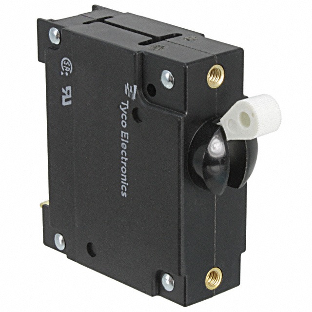 W67-X2Q52-30 TE Connectivity CIRCUIT BREAKER, HYD-MAG, 1P, 65V, 30A; PRODUCT RANGE:W6 SERIES; CURRENT RATING:30A; NO. OF POLES:1 POLE; INPUT VOLTAGE VAC:-; INTERRUPTING CAPACITY:2KA; TRIP TIME:20S; DIELECTRIC STRENGTH:1.1KV, CIRCUIT BREAKER MOUNTING:PANEL ROHS COMPLIANT: YES