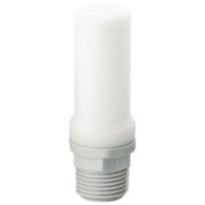 AN30-03 SMC PNEUMATIC SILENCER, AN30 SERIES, RESIN BODY, THREADED 3/8 INCH PT END, 0 TO 1 MPA, 30 DB