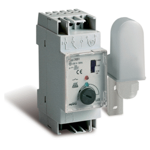 1IC 7051 Perry Twilight switch adjustment 2-10,000 Lux 2 DIN
