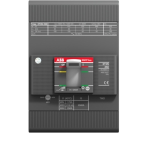1SDA068256R1 ABB - XT3N 250 TMG 200-600 3p F F XT3N 250 TMG 200-600 3p F F. CIRCUIT BREAKER TMAX XT3N 250 FIXED THREE-POLE WITH FRONT TERMINALS AND THERMOMAGNETIC RELEASE TMG R 200-600 A
