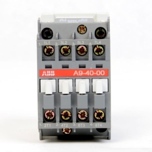 1SBL141201R8000 ABB - A9-40-00 220-230V 50Hz / 230-240V 60Hz A9-40-00 220-230V 50Hz / 230-240V 60Hz Contactor. A 9 4-pole contactors are mainly used for controlling non-inductive or slightly inductive loads (i.e. resistance furnaces...) and generally for controlling power circuits up to 690 V AC and 440 V DC.