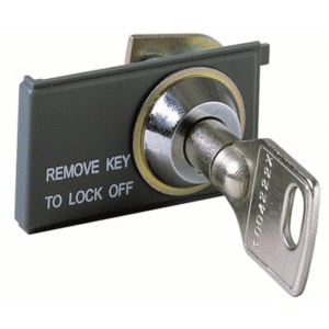 1SDA058314R1 ABB RONIS KEY LOCK AND PADLOCKS IN THE INSERTED/DISCONNECTED POSITION (RONIS LOCK TYPE 1104B SUPPLIED BY THE CUSTOMER) E1/6 NEW