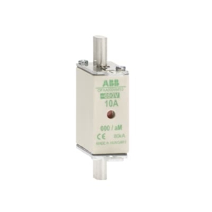 1SCA022660R8610 ABB - OFAA000AM32 Fuselink, rated current 32A, size NH000, rated voltage 690VAC, utilization category aM, rated breaking capacity 80 kA
