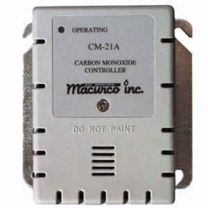 CM-21A Macurco CARBON MONOXIDE DETECTOR, CONTROLLER, 3 WATT, 12-24 V AC/DC, 50/60 HZ, 0.25 AMP