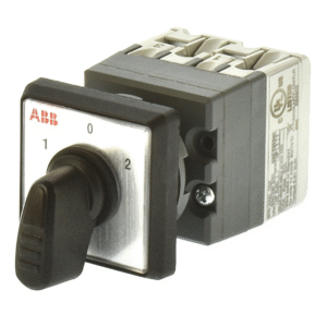 1SCA126487R1001 ABB - OC10G02PNBN00NU1 Rotary Switch, 3 Position, 1 Pole, 60 degrees, 10 A, 500 V, OC10