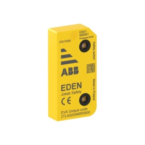 Eva Unique code ABB - 2TLA020046R0900 Eva actuator with unique code for use with Adam DYN/OSSD sensors in the Eden sensor system, IP69K, yellow, 4pcs of DA 2B spacer rings are included
