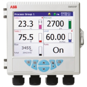 SM501FCB000000ESTD ABB ABB SM501FCB, 1 Input Channels, Videographic Chart Recorder Measures Current, Millivolt, Resistance, Temperature
