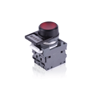1YHB00000000838 ABB Pushbutton with lamp ABB MP1-42R-11 red,rated voltage 110V ontact:1NO+1NC with label:01 for standard material