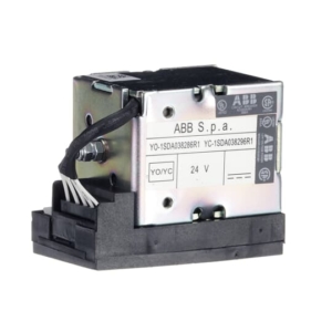 1SDA038286R1 ABB - SHUNT OPEN.RELEASE 24V DC E1/6-T8 SHUNT OPENING RELEASE SUPPLY VOLTAGE 24V DC E1/6-T8